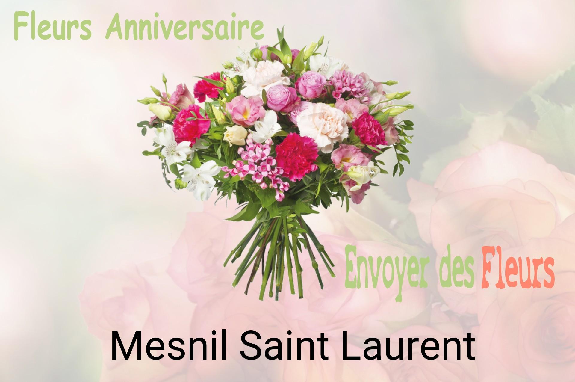 Bouquet de fleurs d’anniversaire livré à Mesnil-Saint-Laurent